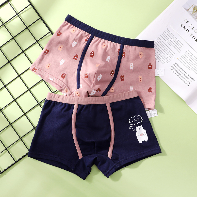 男童内裤四角平角裤纯棉儿童内裤a类中大童夏幼童薄款男孩9-10岁