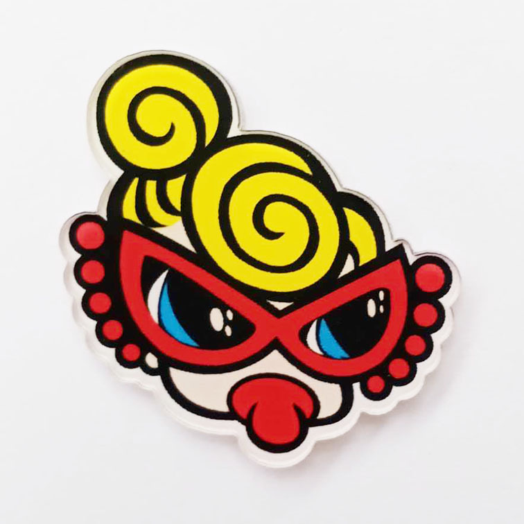 新款日韩流行黑超奶嘴配饰diy饰品服装鞋子配件亚克力材质时尚