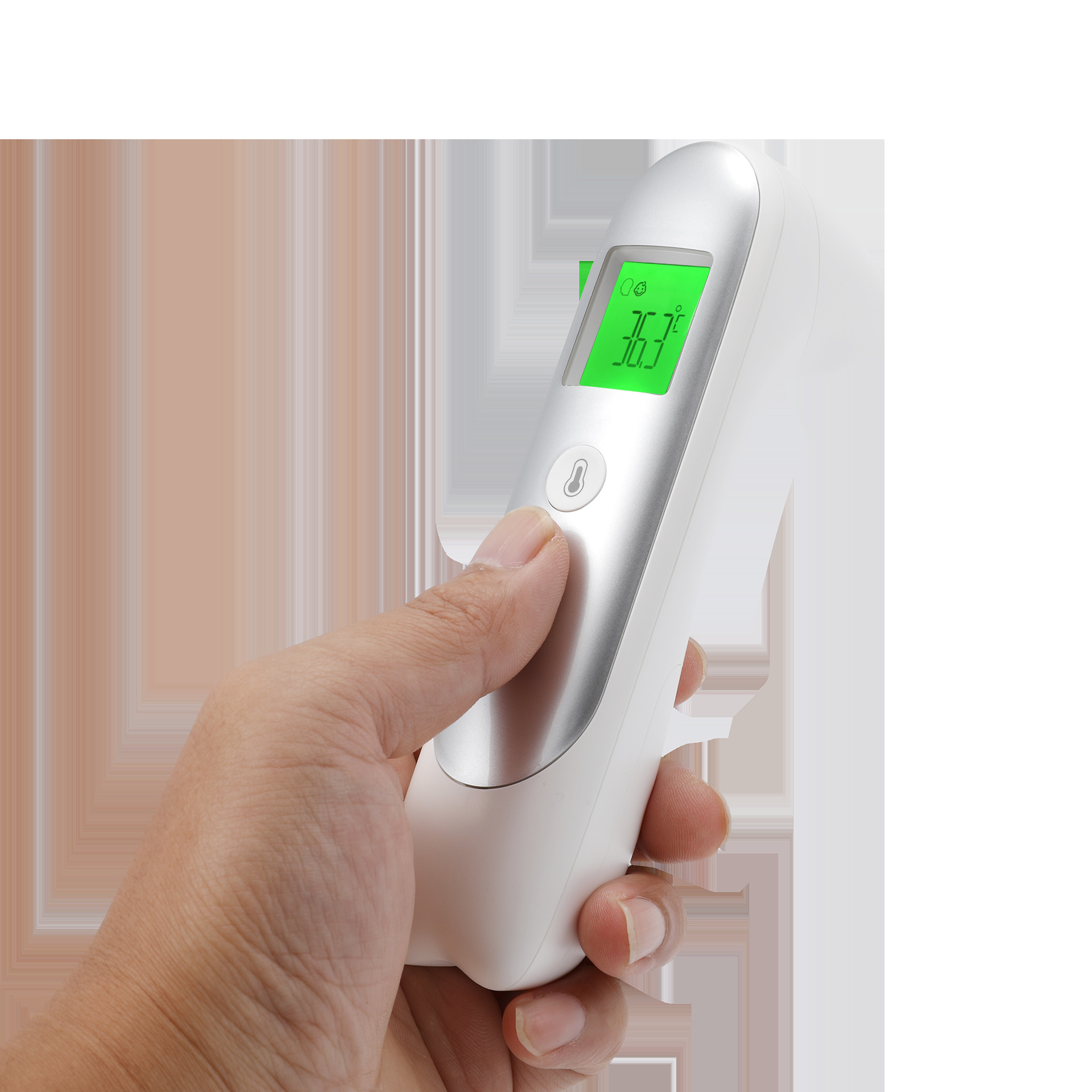 非接触红外线测温仪 亚马逊爆款红外测温枪 35组记忆工厂直销