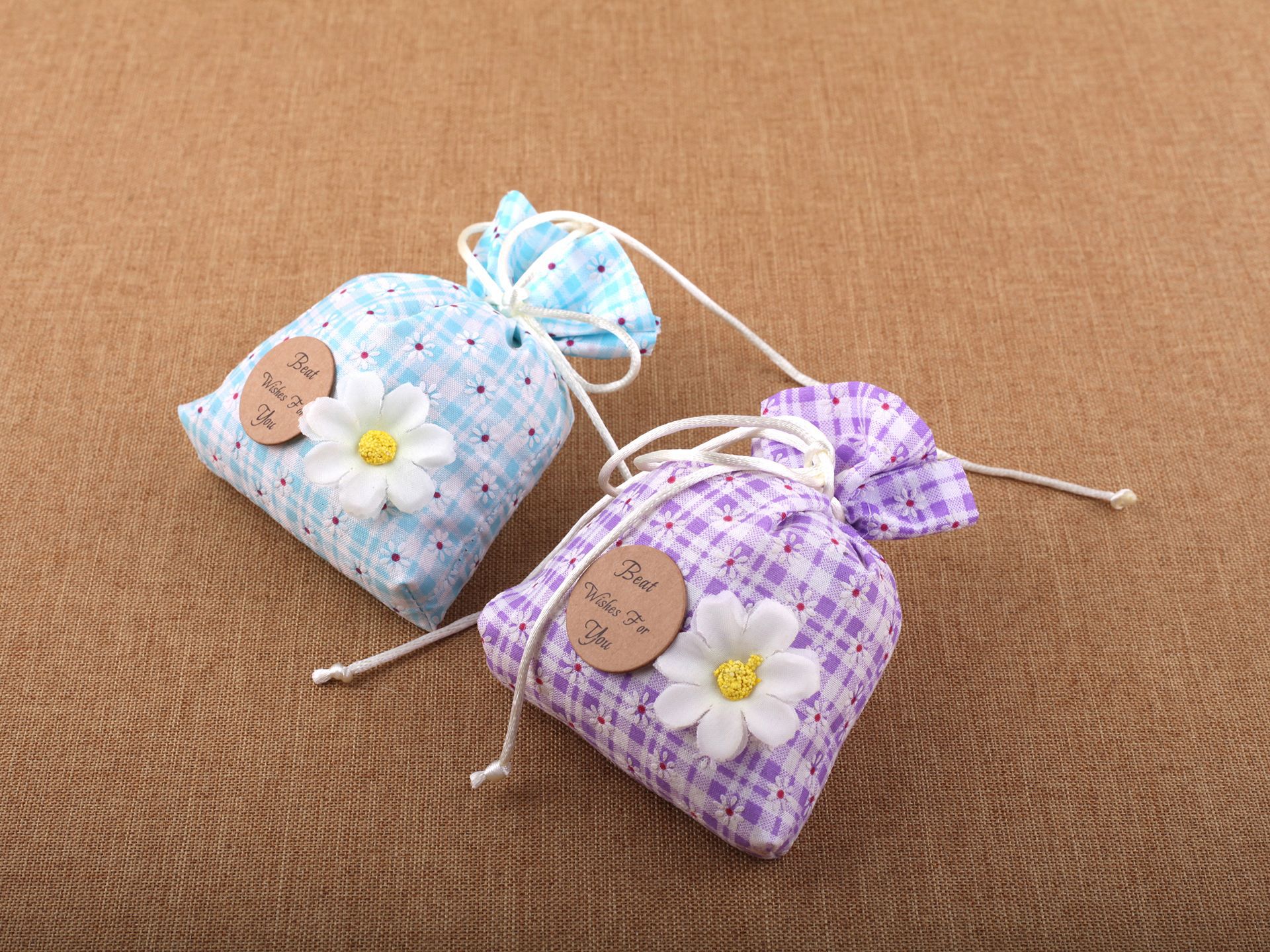 香包香囊空袋可挂式定做香袋麻布香包挂件汽车除味香料厂家批发