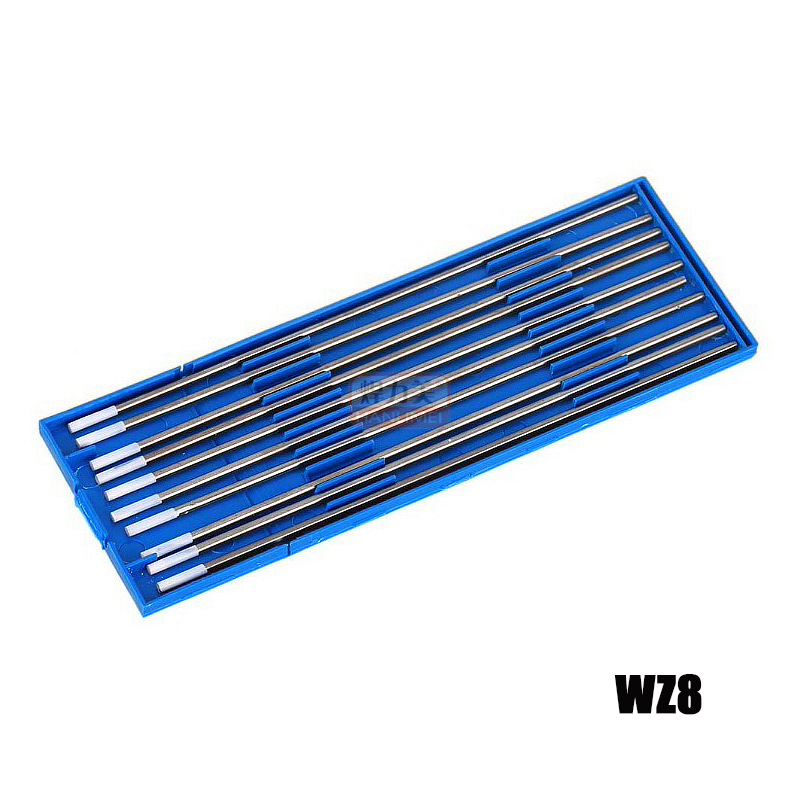 0x150mm wz8 氩弧焊机用钨针白头 锆钨电极钨棒