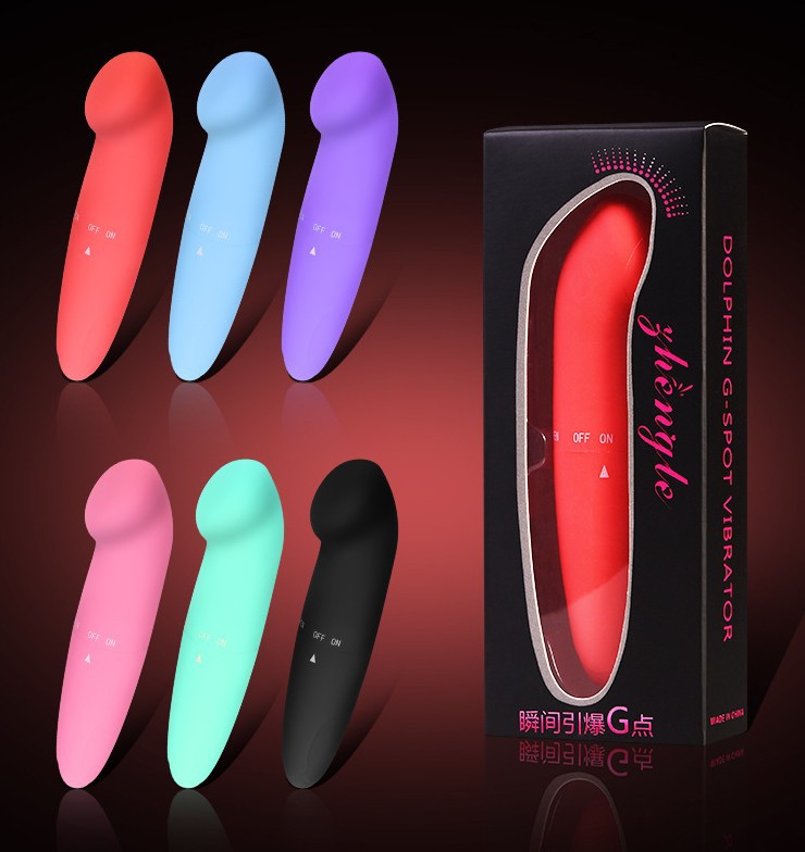Sexy Dolphin Single Vibrator Female Self-Wei Device Wireless Massage Stick Adult Supplies Mini Vibrator