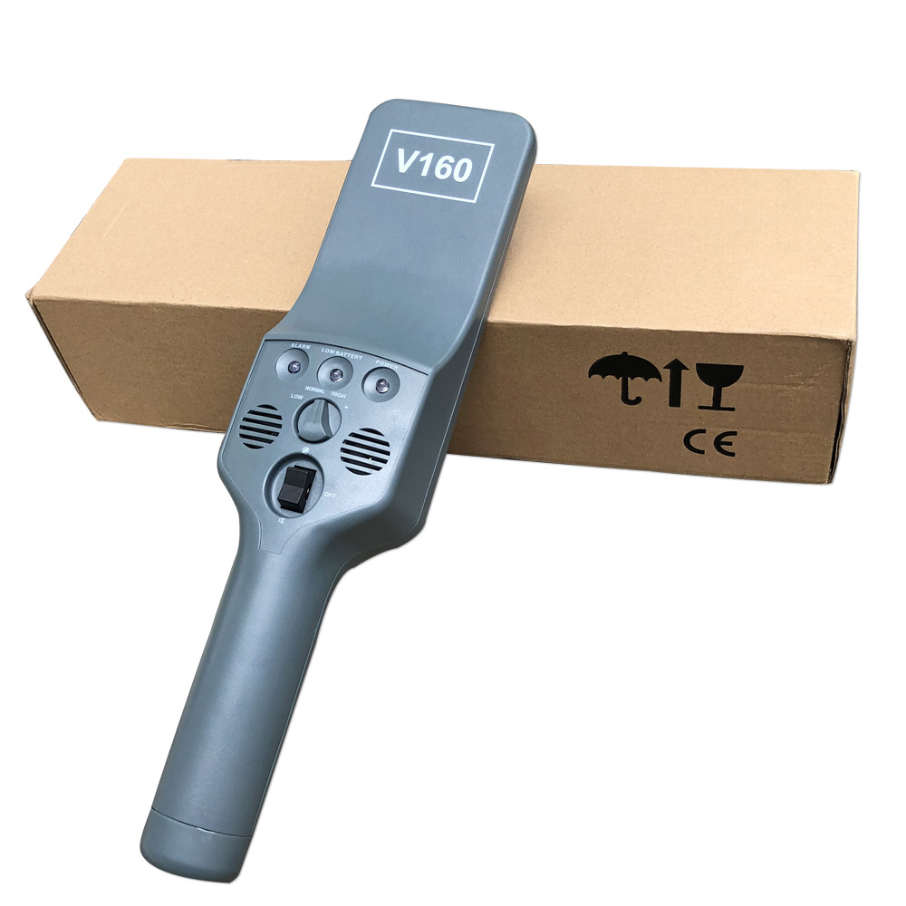 高灵敏度手持金属探测器高精度探钉器手持式安检仪v160