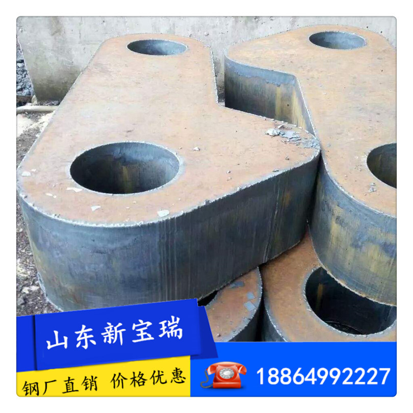 q235b钢板切割异型件80mm钢板切割异形件来图切割异形板件