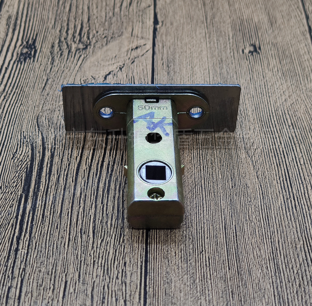 50锌合金防插锁舌 超长衬板 锌合金单舌锁体 门厂配套锁舌