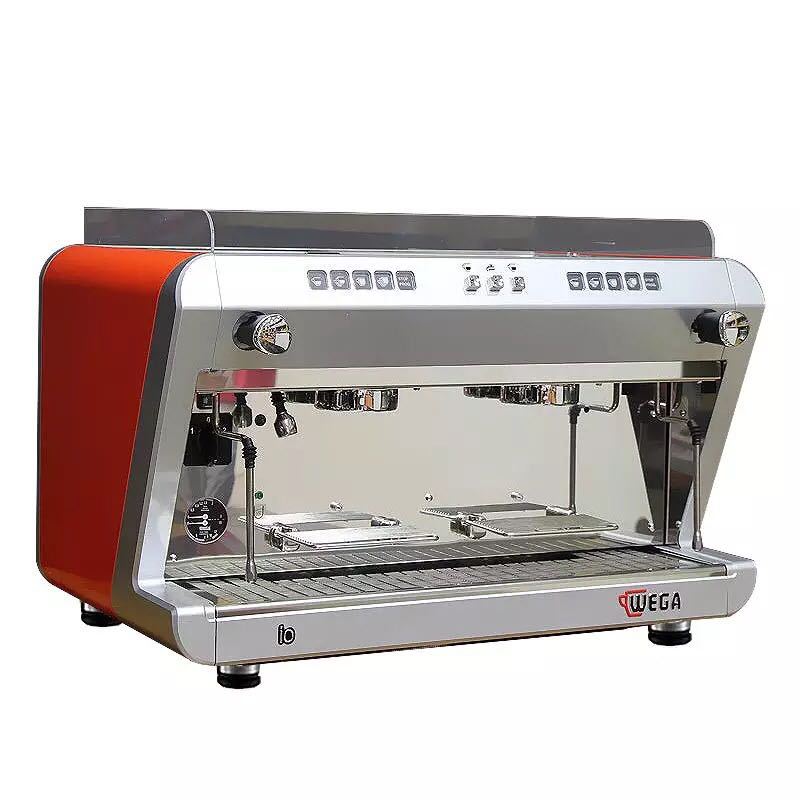 热卖意大利wega io双头电控高杯商用半自动咖啡机商用咖啡机
