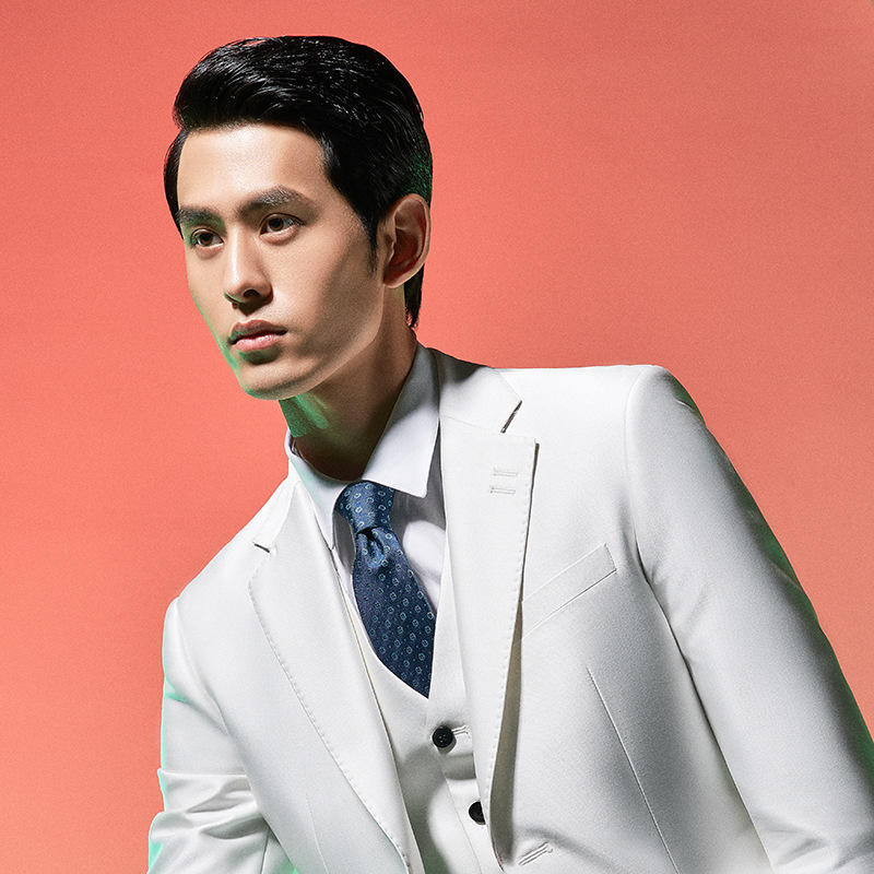 wensli/万事利 桑蚕丝领带职业商务男士正装礼盒 领带-喜柿连连