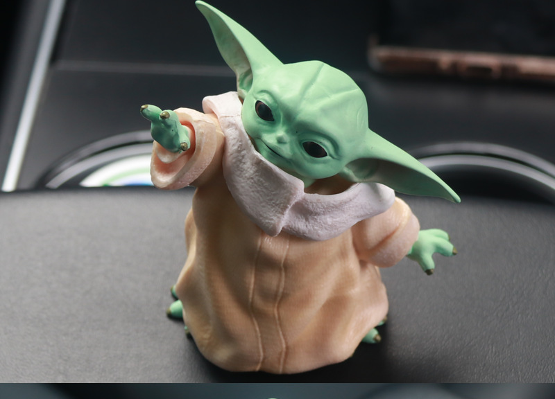 万代shf星球大战尤达宝宝手办星球大战尤达大师曼达洛人手办yoda