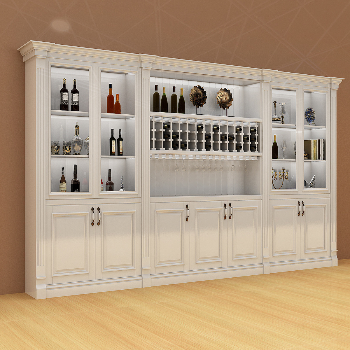 客厅吧台酒柜隔断柜家用酒柜架间厅柜屏风柜现代北欧简约时尚酒架