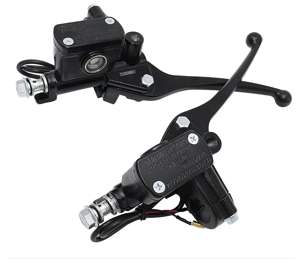 摩托车刹车泵电摩前液压泵改装刹车离合通用22mm左右上泵机车配件