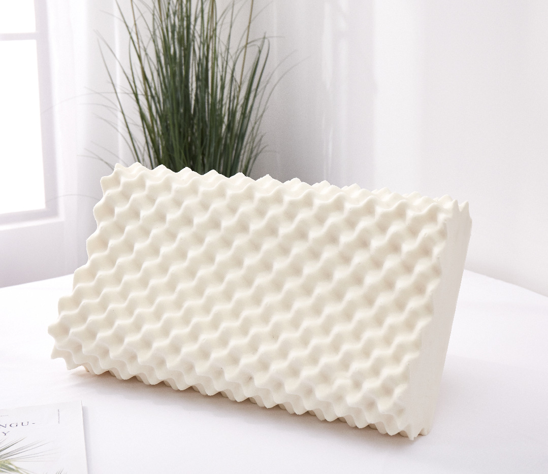 乳胶枕泰国原装进口天然乳胶枕四季通用舒适护颈椎枕枕头一件代发