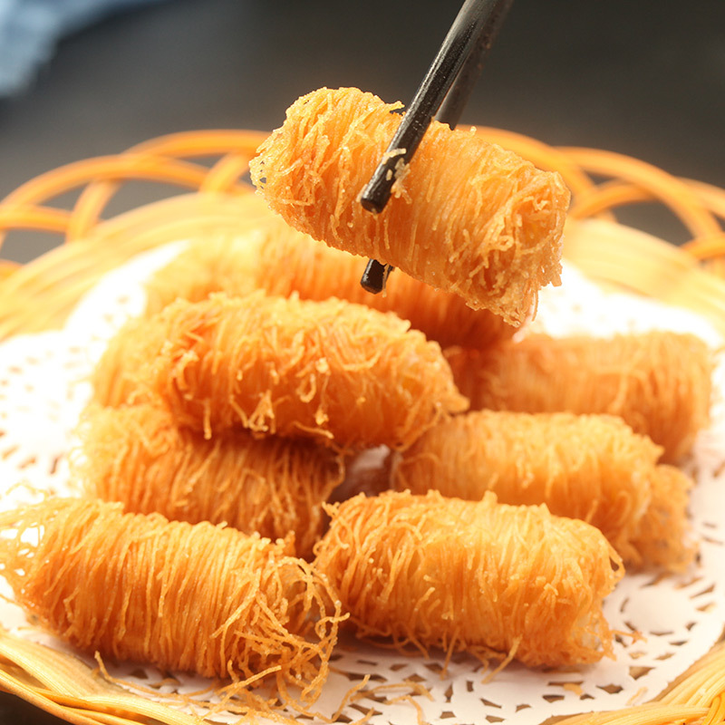 雨良金丝榴莲酥半成品点心油炸小吃烘培一口酥冷冻正宗餐厅下午茶