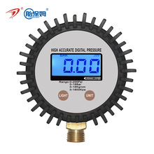 【厂家直销】高精度全视角高压气压表0-255PSI电子压力表测压计