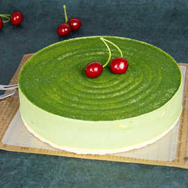 厂家批发抹茶慕斯 西式糕点下午茶甜品咖啡厅生日8英寸冷冻蛋糕