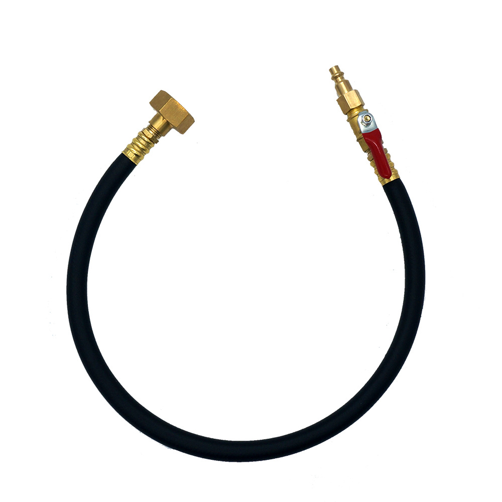 洒水器吹气适配器带关闭阀 空气压缩机套件 连接吹气接头pvc气管