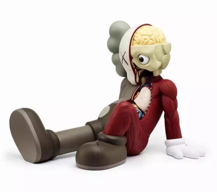 mand kaws16寸半解剖躺地公仔限量手办模型玩偶玩具摆件潮流周边