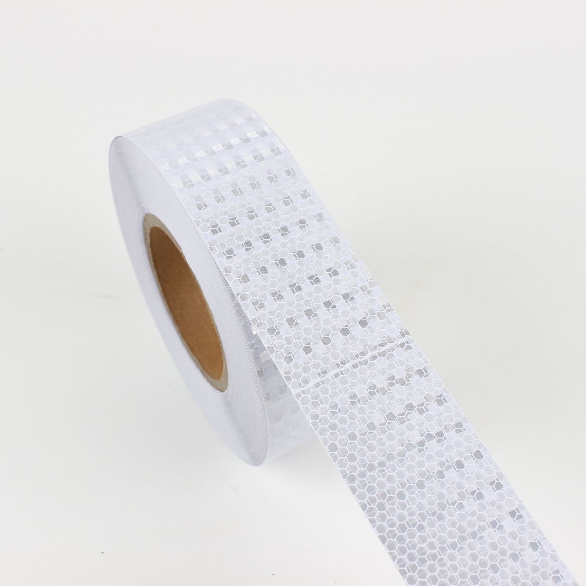 汽车反光贴摩托车高亮晶格贴个性改装贴纸警示贴白色反光条反光带