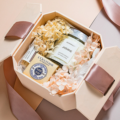 欧舒丹香皂礼盒生日礼物送女生闺蜜礼品实用精致创意伴娘伴手礼