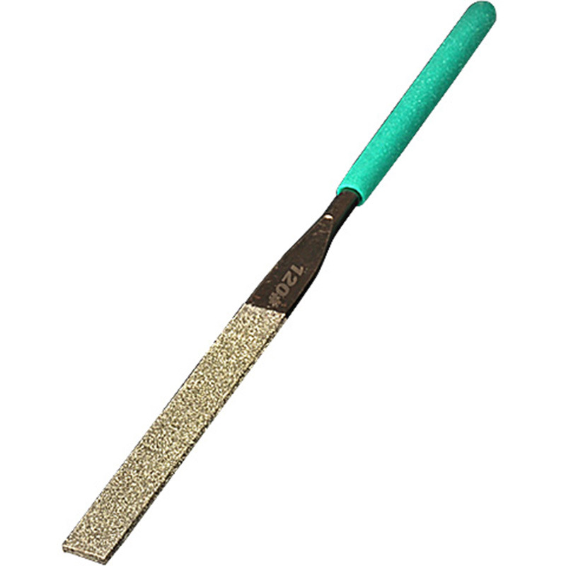 手用金刚石锉刀 金刚砂什锦挫 玉石玻璃金属打磨 黑色镀镍 10支装