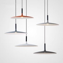 北欧设计丹麦飞碟灯简约创意个性马卡龙餐厅咖啡厅工业风单头吊灯