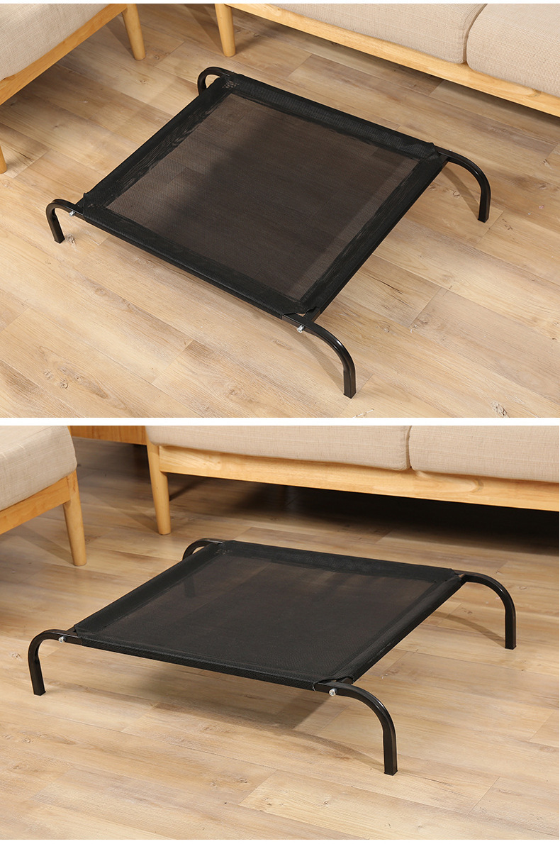 亚马逊宠物床狗狗行军床钢架床夏季宠物垫宠物窝四季网布透气大狗