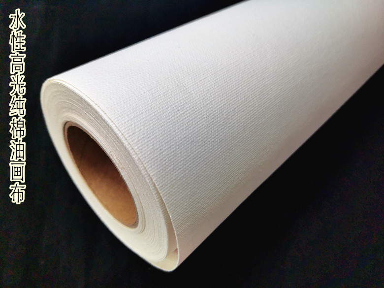 914*18m-- 水性高光纯棉油画布/棉画布/纯棉布