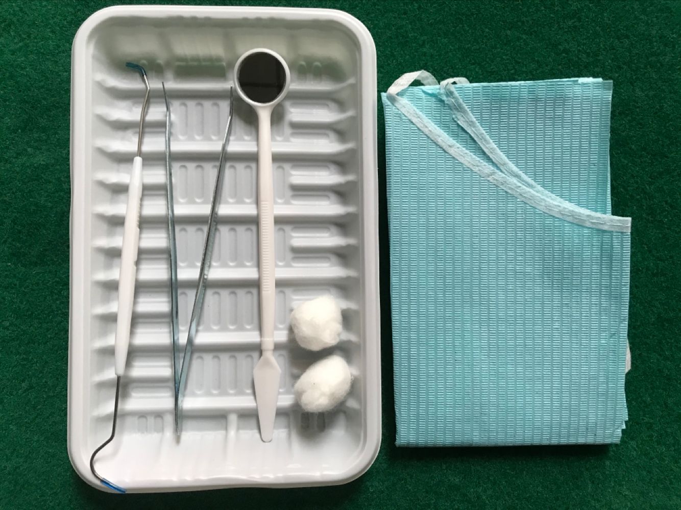 一次性使用口腔护理包  牙科材料口腔器械盒口腔检查护理口腔包