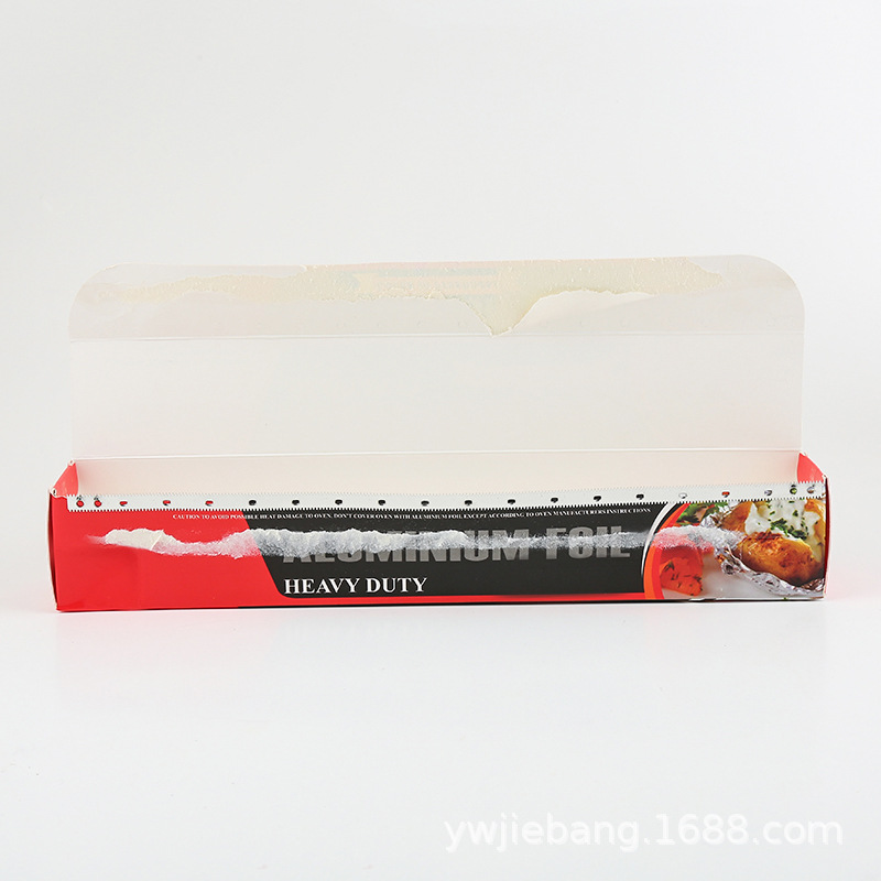 Factory Direct Sales Baking Tin Foil Barbecue Barbecue Paper Tin Foil Kitchen Baking Oven Aluminized Paper Paper 5 M