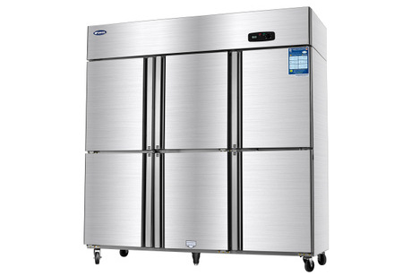 银都六门双温冰箱ybl9322 银都六门冷柜 商用厨房冰箱02