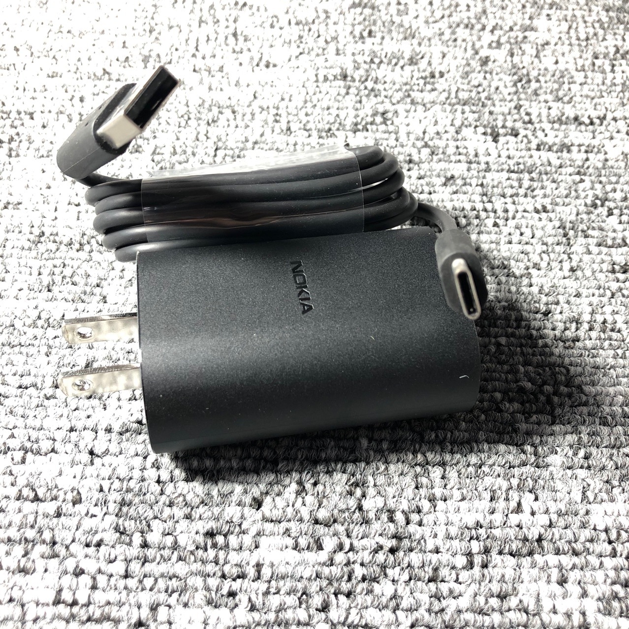 适用nokia/诺基亚9 8 7plus x71美规台版原装快充 18w闪充充电器