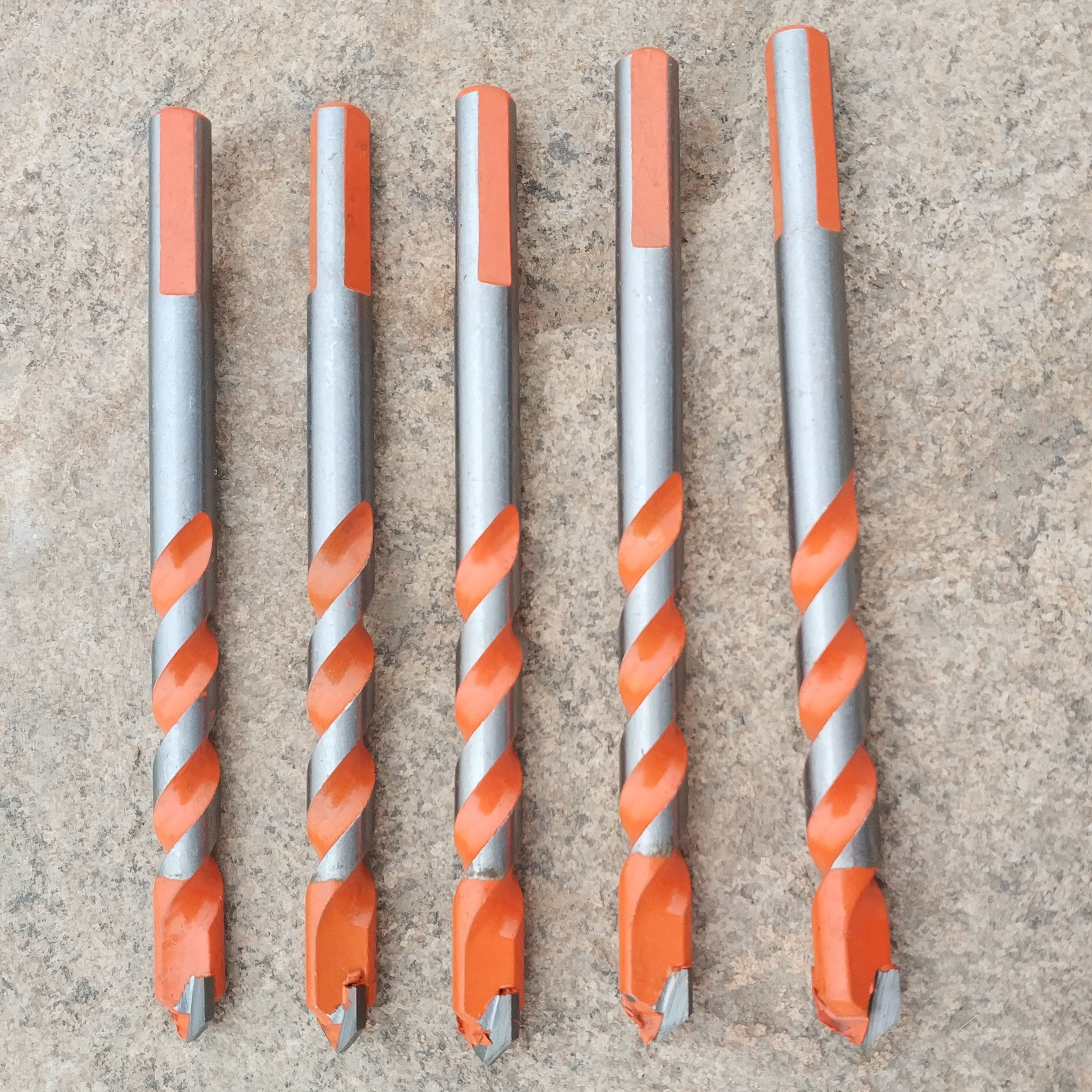 佳敏合金三角霸王钻头瓷砖墙壁大理石陶瓷多功能开孔器套装打孔钻