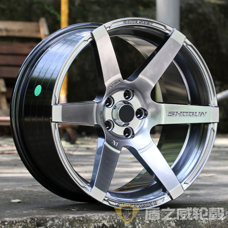 适用高尔夫4雅阁皇冠凯美瑞佳美福瑞迪索纳塔17 18寸改装轮毂批发