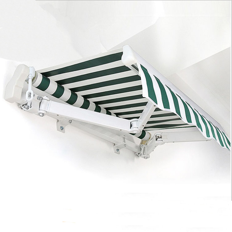 豪华电动曲臂遮阳棚阳台伸缩篷户外雨蓬凉棚手摇遮雨棚遮阳篷