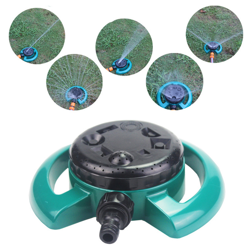 多功能360度园林园艺洒水器三叉喷水器8功能草坪浇花降温洒水器