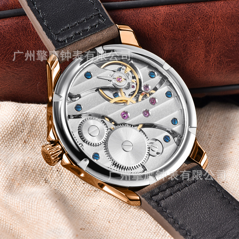 corgeut 卡古特手动上链机芯机械 男表 休闲运动男装表不锈钢铜壳