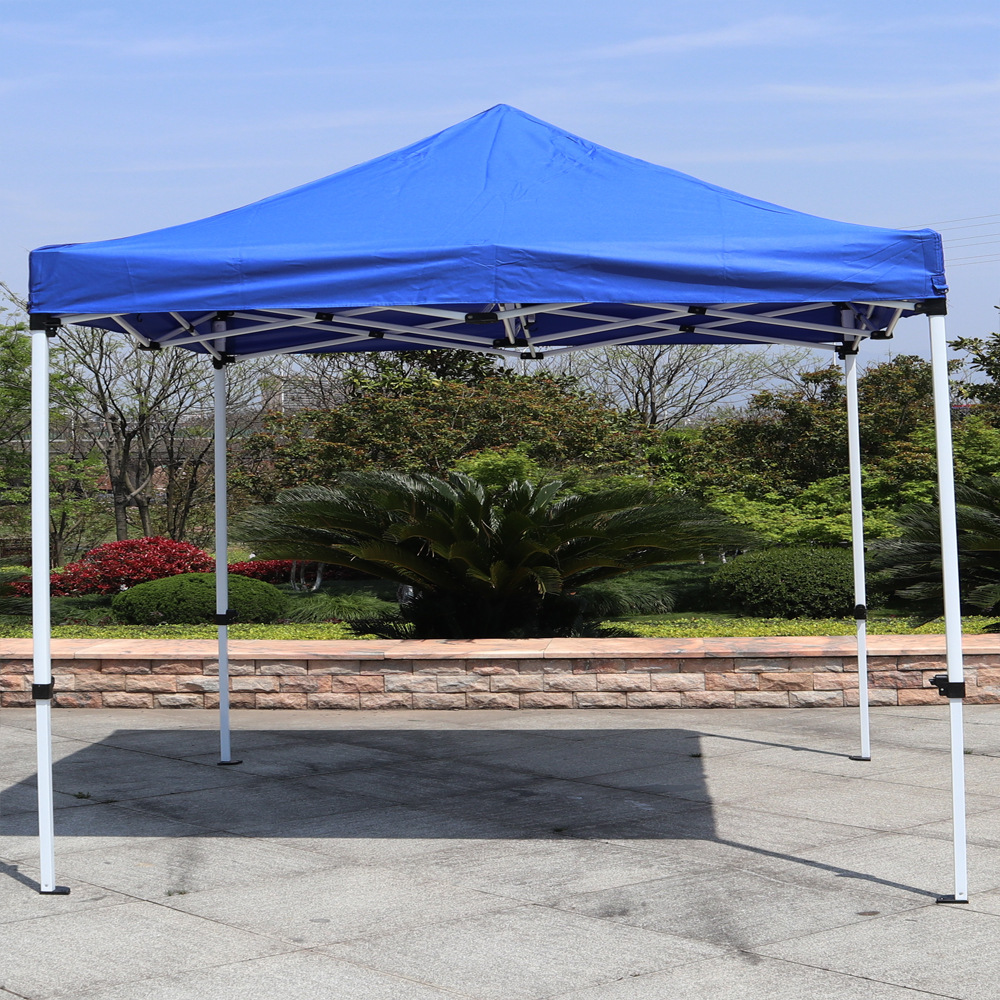 户外遮阳防雨帐篷四脚加厚方管折叠帐篷岗哨蓬早市夜市蓬摆摊伞蓬