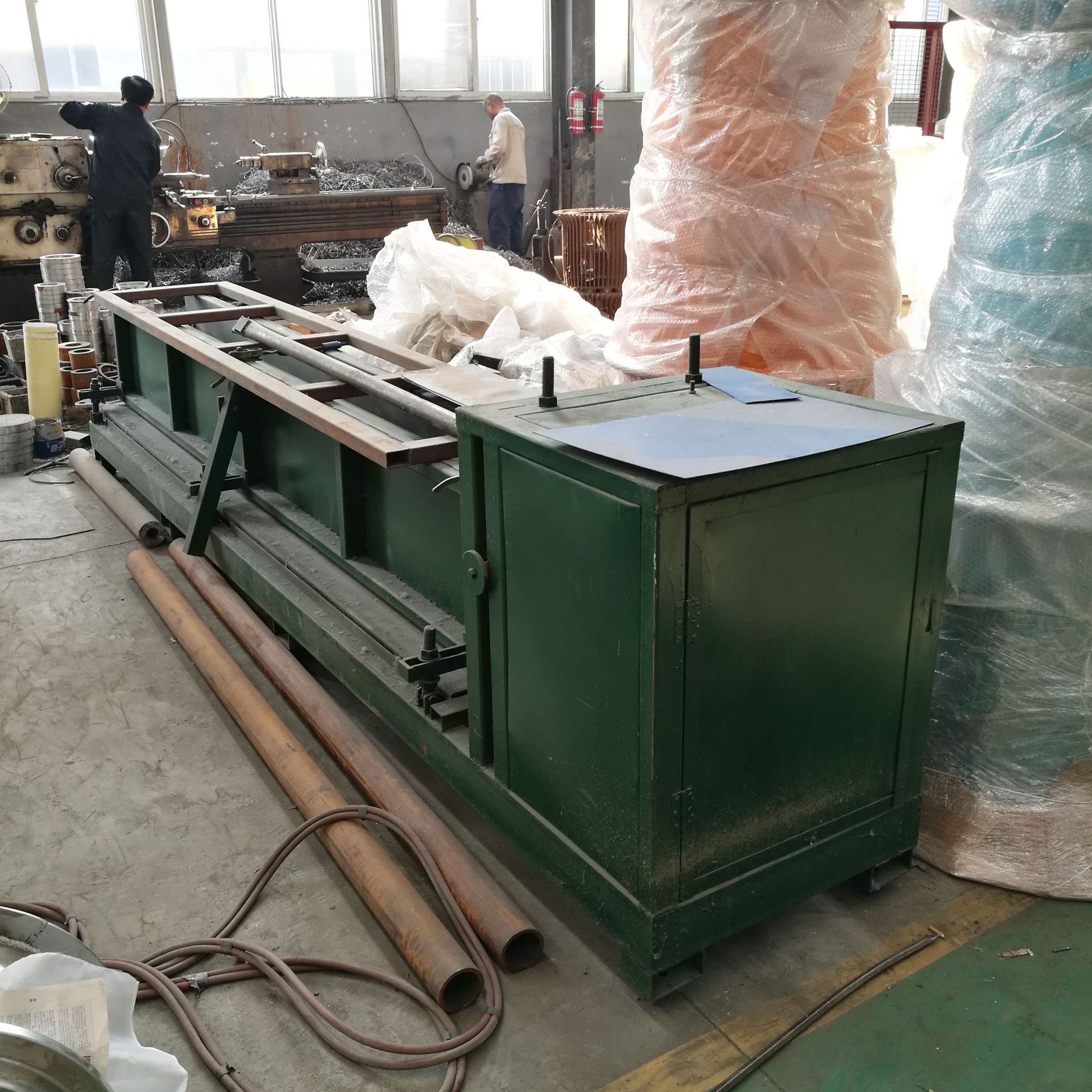 全自动楼房排烟水泥烟道机 自动脱模水泥烟道机 可调式烟道成型机