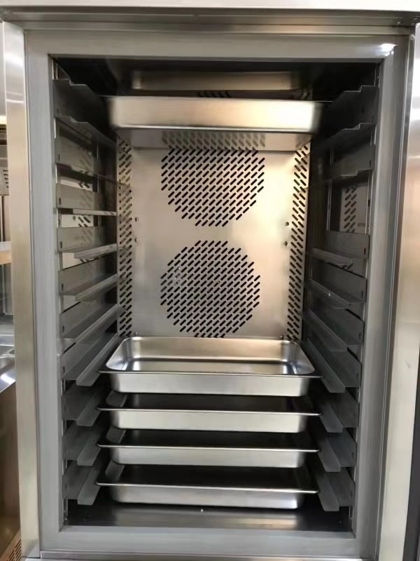 冰力鲜厂家直销-40℃超低温速冻柜饺子海鲜包子插盘急速冷冻柜