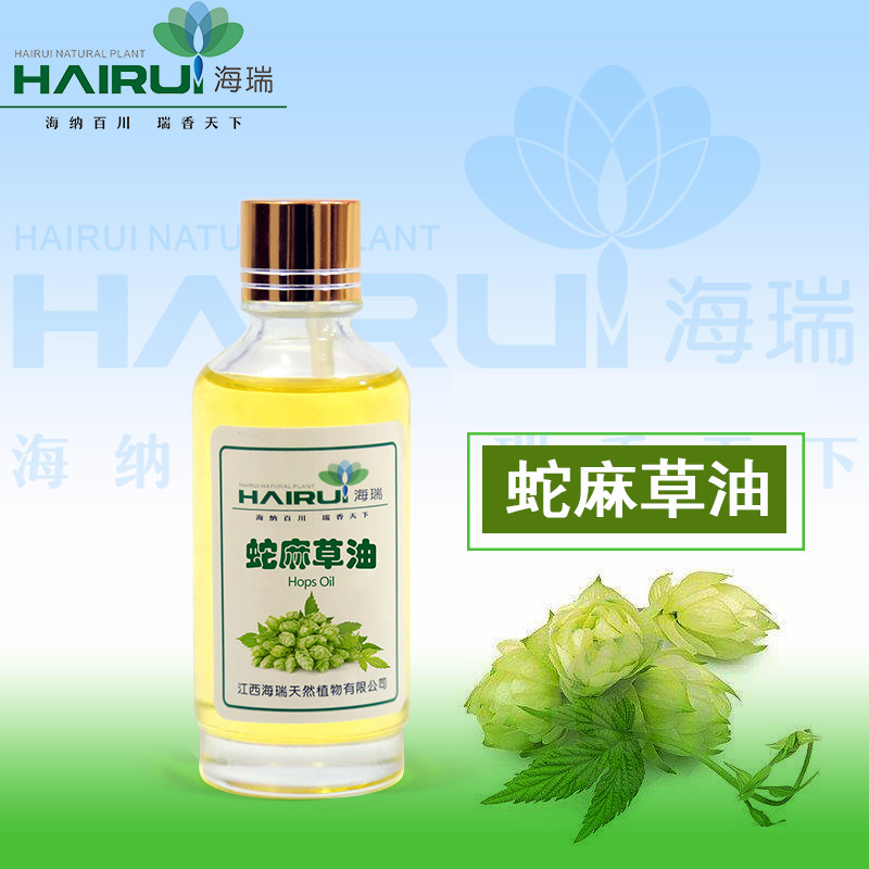 厂家供应啤酒花精油 蛇麻草精油 单方精油 物美价廉 量大从优