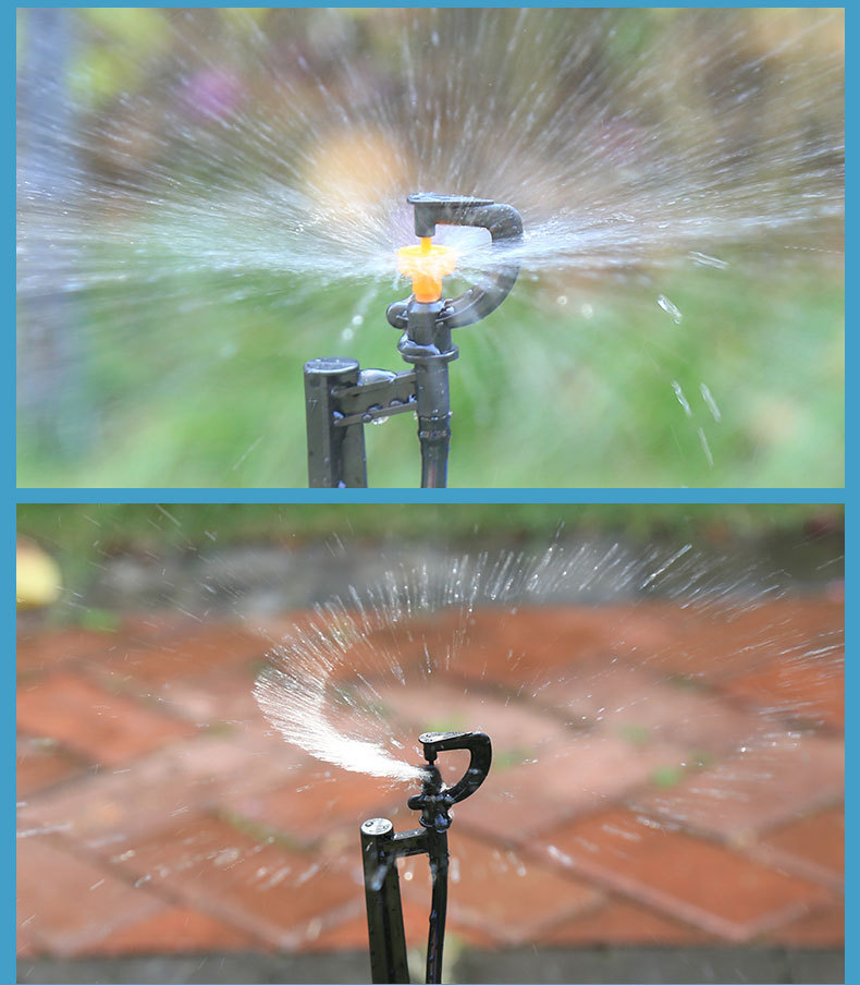 g型圆轮 防滴器喷头 农业大棚微喷喷灌雾化绿化菜地浇灌喷头