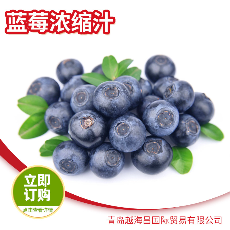 蓝莓浓缩汁 盒装 蓝莓果汁清汁原浆