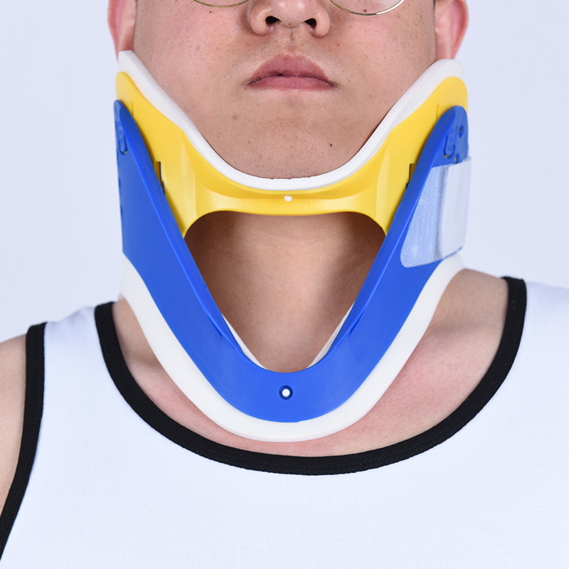 颈托 医用可调节四合一颈托 厂家批发急救颈椎固定支具护颈固定器