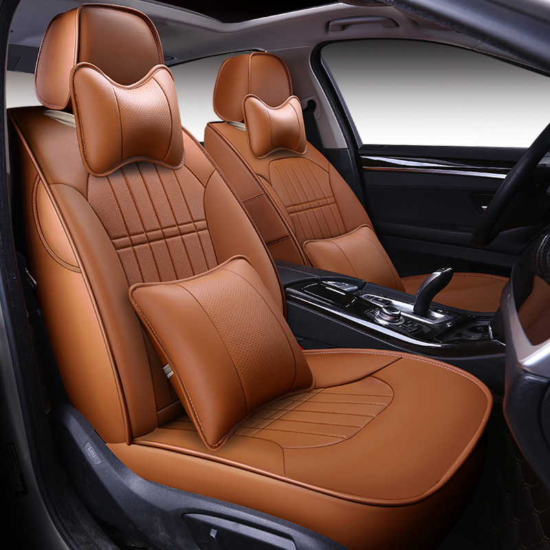 2018新款全包围专车定制打孔皮汽车坐套