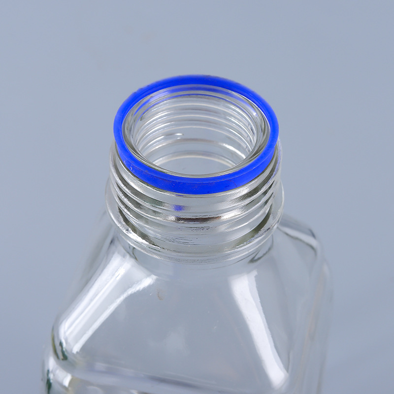透明玻璃方形试剂瓶100ml糖浆青霉素瓶250ml口服液瓶500ml