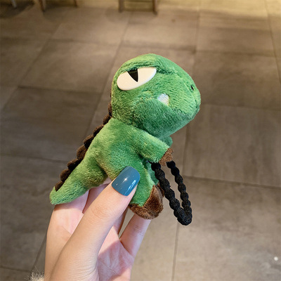 韩国可爱小恐龙发圈个性高弹力皮筋女ins网红森系头绳头饰橡皮筋