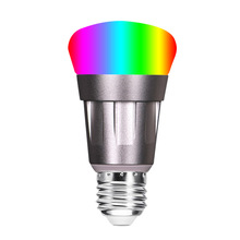 涂鸦APP远程控制wifi智能球泡灯 RGBCW氛围LED灯泡支持Alexa音箱