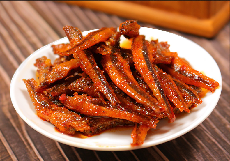 步步为赢浅海小鱼60g香辣小鱼仔即食小鱼干毛毛鱼特产小吃零食