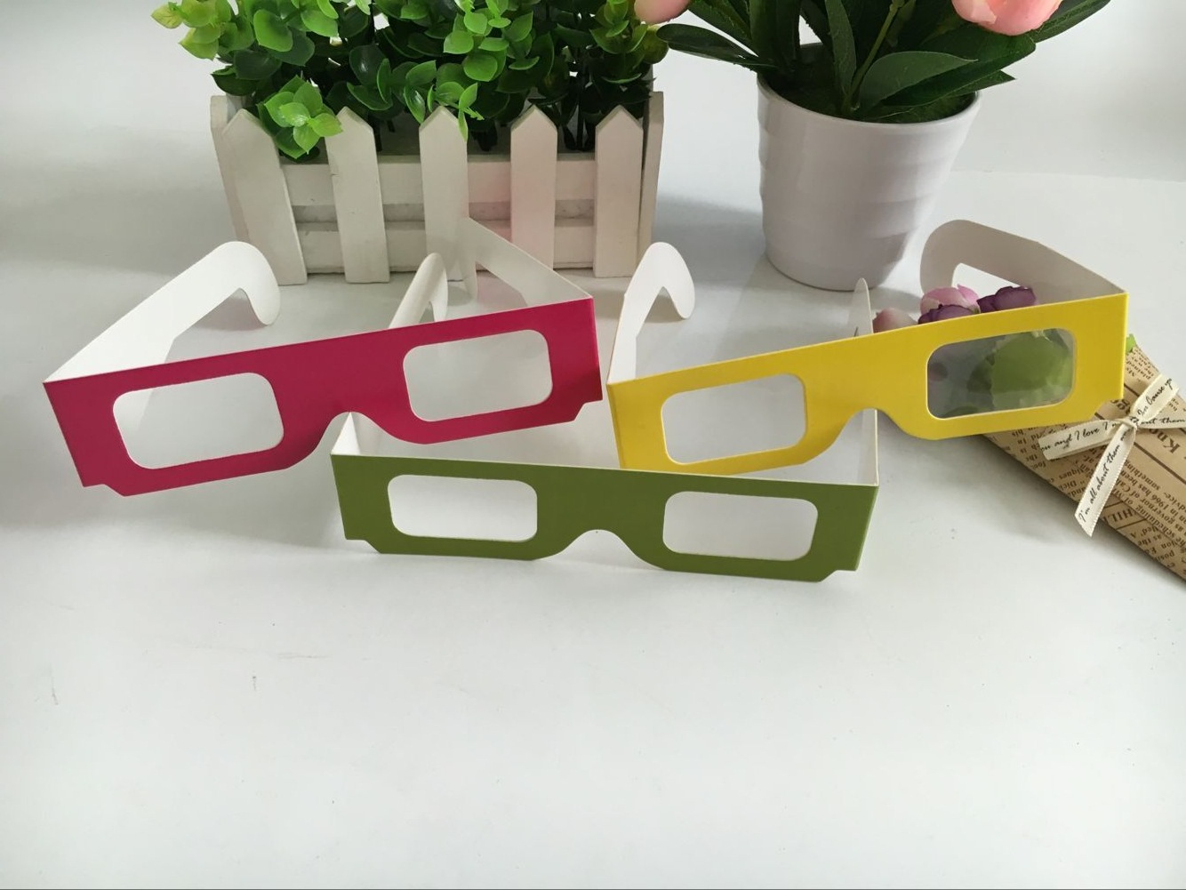 3d纸眼镜