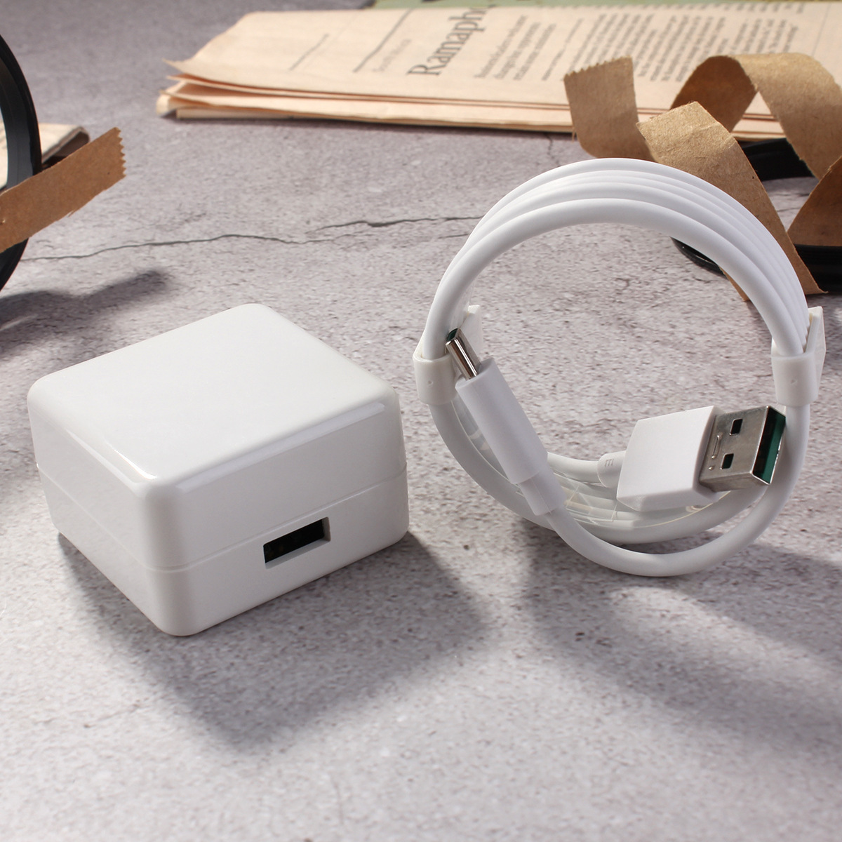 适用oppo r7 r9s r11 vooc闪充充电器 ak779闪充头5v4a第四代快充