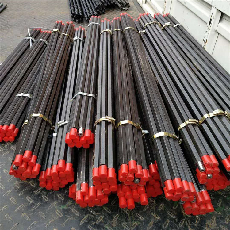 风钻杆凿岩机配件厂家钎杆型号风钻杆 b22钻杆 b25钻杆